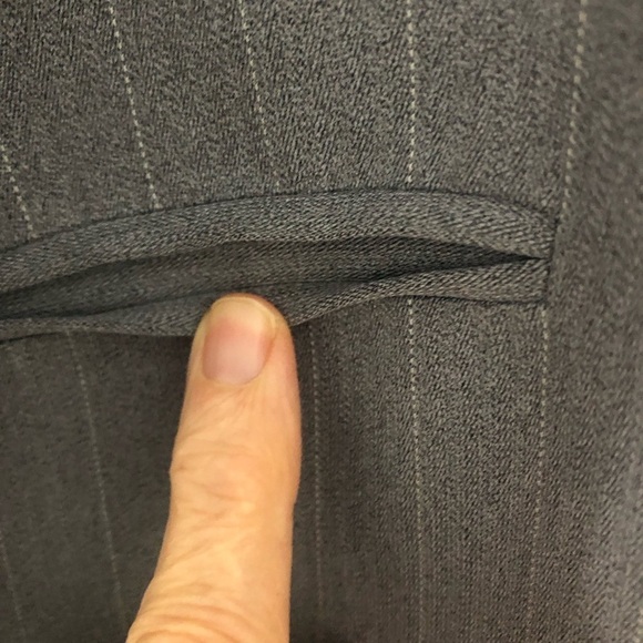 NWT  Pin Striped button up blazer size 14 Giorgio Sant Angelo - Picture 10 of 14